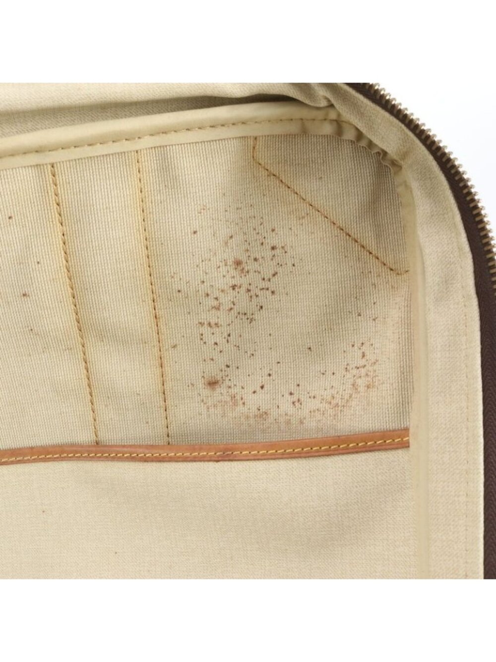 ★SOLD★ Louis Vuitton Monogram Satellite 60 Leather Boston Bag Business Travel - Picture 9 of 12